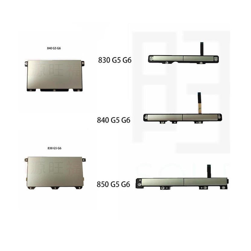 Mới Dành Cho HP 830 730 840 745 850 755 G5 G6 G7 G8 Laptop MỚI Touchpad Bàn Di chuột Nút Bảng L & R 