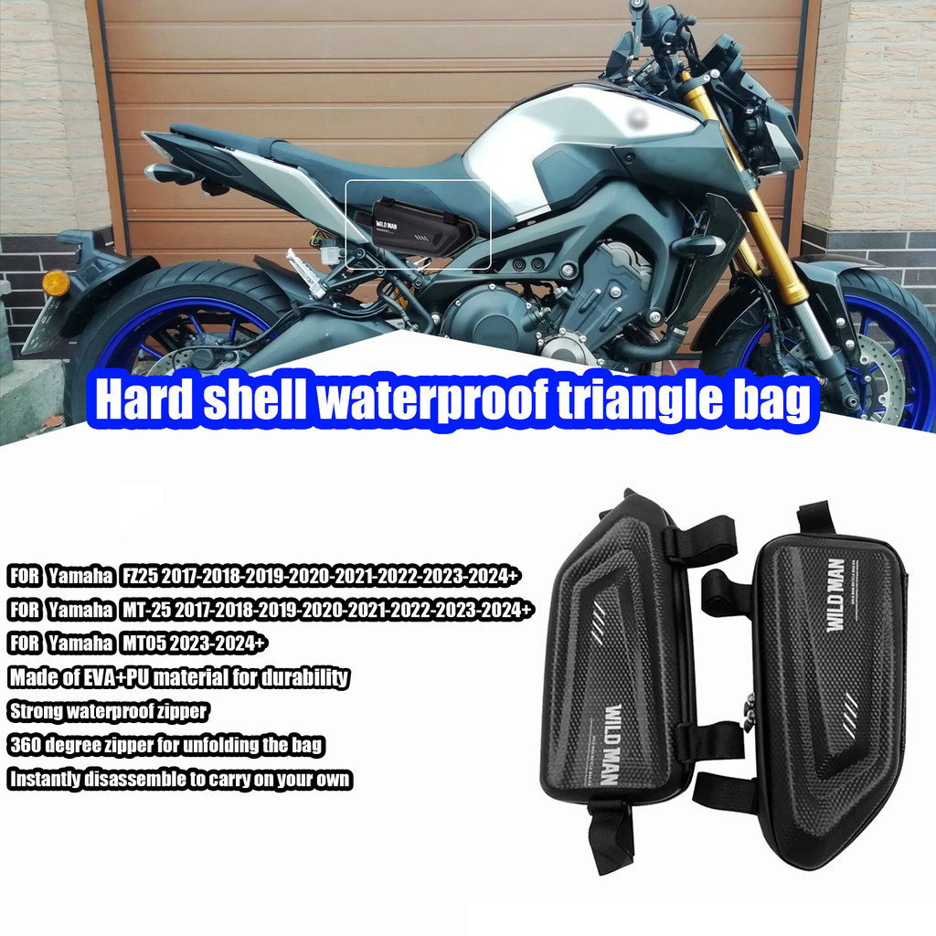 Dành Cho Xe Yamaha FZ25 Mountain-25 Mountain 05 2017-2025 Xe Máy Sửa Đổi Bên Túi Chống Thấm Nước Tam