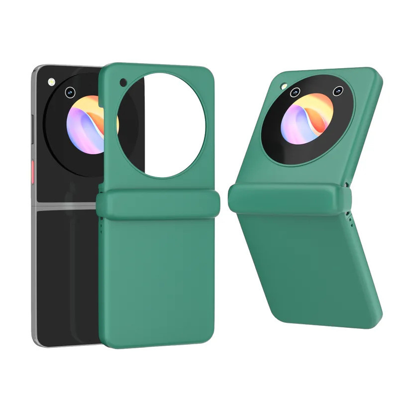 Vỏ Lật Libero Cho ZTE Libero Flip Nubia Flip Macaron Bản Lề Da Cảm Thấy Chống Sốc Cứng Vỏ Điện Thoại