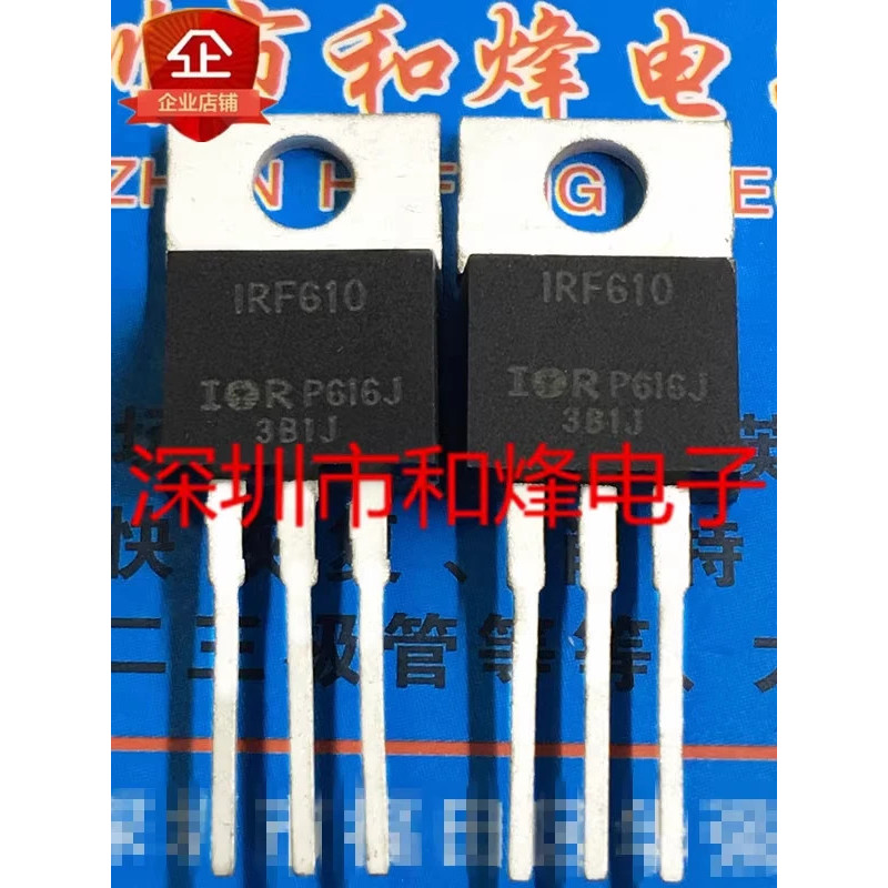Bóng bán dẫn mos 5 CÁI IRF610 K80E08K3 TK80E08K3 DSP8-12A BTS100 MUR1040CT TO-220 Còn hàng JCA3