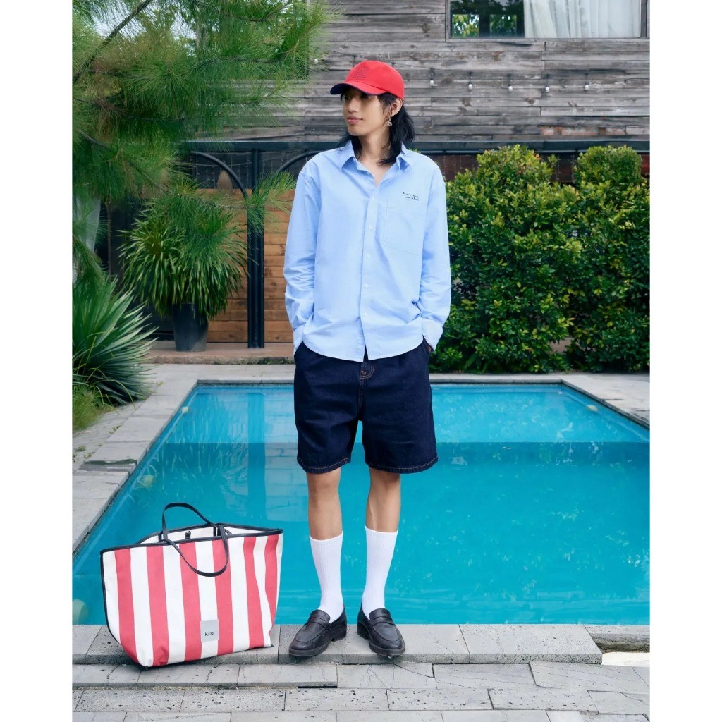 Quần short denim nam (Quần short jean) Form Loose - RT 10S25DPS005 | ROUTINE CÀ MAU