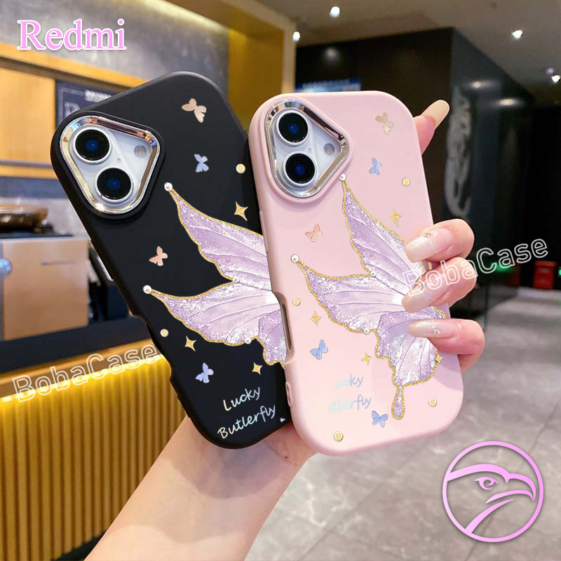 Ốp lưng XIAOMI Bướm cho Redmi Note M 11 12 13 4 5 6 8 10 LITE 14 20 POCO C65 i RS XB 9ACTIV NFC ProM