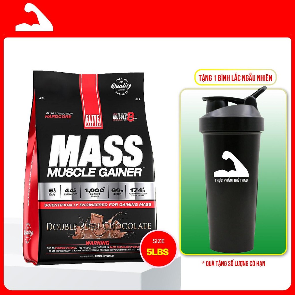 Mass Muscle Gainer Elite Labs (5lbs-10lbs)