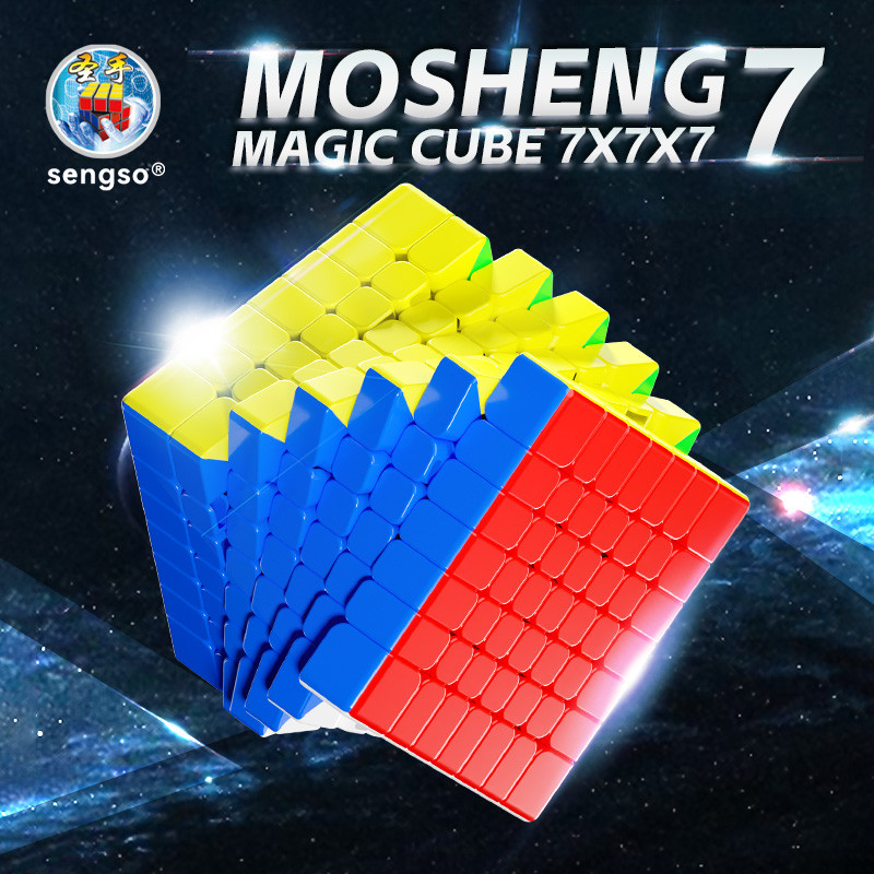 Shengshou Mosheng 7x7 Từ Lập Phương Chuyên Nghiệp Sengso Mosheng 7x7 Khối Xếp Hình Đồ Chơi
