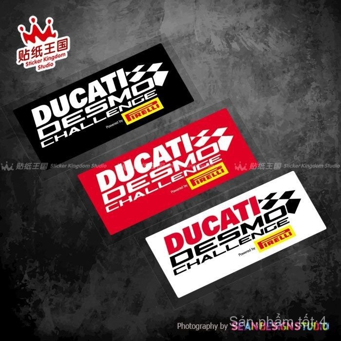 DUCATI DUCATI V4S V2 959 939 Nhà Tài Trợ Đua Xe Máy Sửa Đổi Miếng Dán Xe Phản Quang Nhãn Dán 09 OJZN