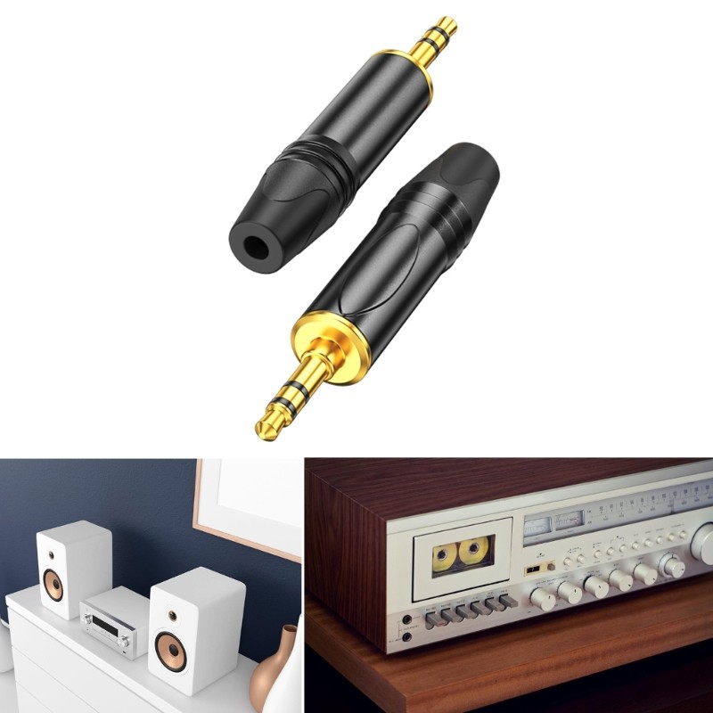 Danh bạ kim loại chuyển đổi BTF 3 5mm cho thiết bị thính giác chuyên nghiệp