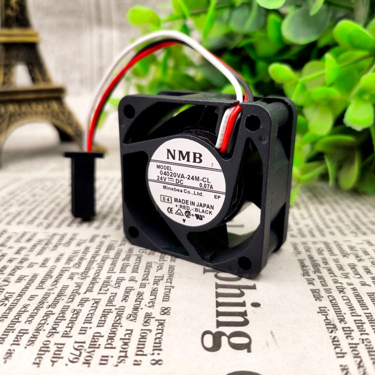 Quạt biến tần hệ thống Fanaco NMB 04020VA-24M-CL 24V 0,07 A 4020 4cm
