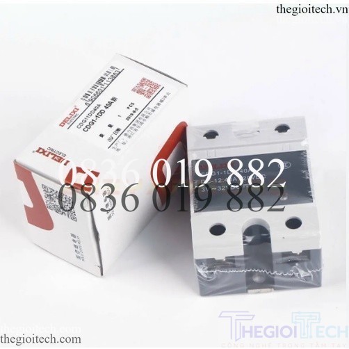 Rơle Relay Trạng Thái Rắn Một Pha Delixi CDG1-1DD: Sự Ứng Dụng Hiệu Quả cho Hệ Thống Điều Khiển DC - CDG1-1DD/10A
