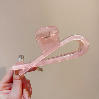 Kẹp tóc nữ Kẹp cá mập Acrylic đơn giản