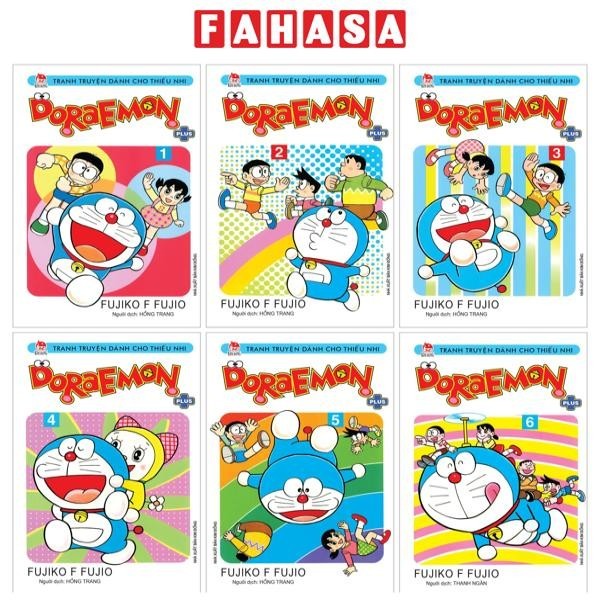 Combo Manga - Doraemon Plus: Tập 1 - 6 (Bộ 6 Tập)