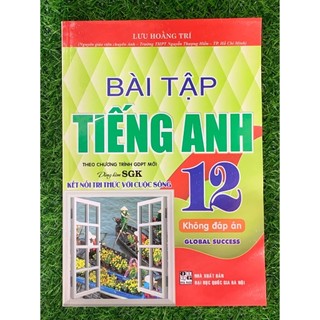 Sách - Bài tập tiếng anh 12 Global Success - Kết nối tri thức( tặng file đáp án) (HA-MK4)