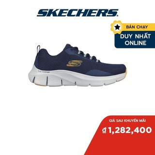  Skechers Nam Giày Thể Thao Sport Flex Comfort Serron Thường Ngày - 232686-NVOR Air-Cooled Memory Foam