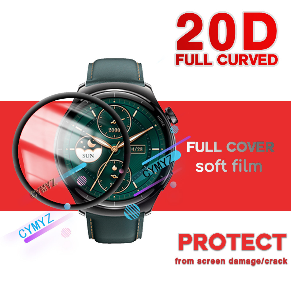 Mibro Watch Lite 3 Pro Phim Bảo Vệ Full Cover Cho Mibro Watch Lite3 Pro Bảo Vệ Màn Hình 5D Cong Mềm 