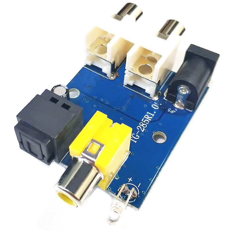 Mô-đun giải mã DAC sợi quang đồng trục CS8416 + CS434 24Bit 192kHz