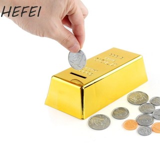 Piggy Bank Độc Đáo 1 Cái Bullion Prop Brick Bullion Bar Mô Phỏng Đồng Xu