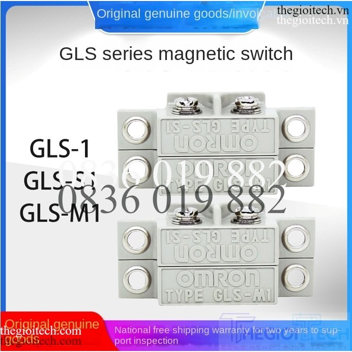 OMRON Cảm Biến Tiệm Cận Từ Tính GLS-1 GLS-M1 GLS-S1 - GLS-M1 ( Nam Châm)