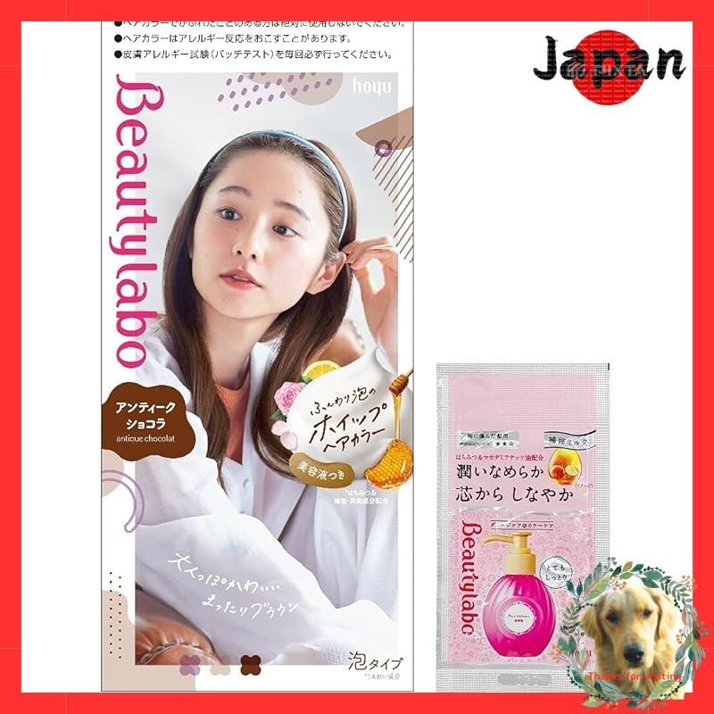 Hair color for black hair Hoyu Beautylabo Whip Hair Color Antique Chocolate 1 agent 40g + 2 agent 80