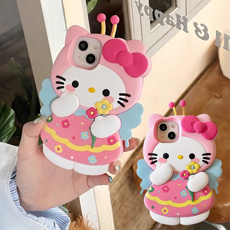 Ốp Lưng Cho Xiaomi Mi 15 14 13 Poco F4 F3  Redmi Note13 Pro 5G Ốp Điện Thoại TPU Mềm 3D Hoạt Hình Dễ