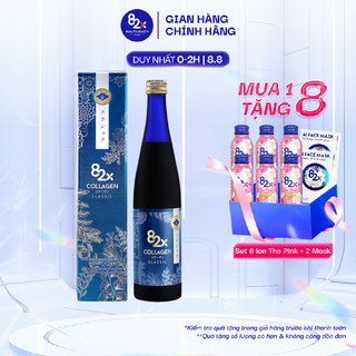 Nước uống 82x collagen classic làm đẹp da, cân bằng nội tiết tố nữ, thon dáng