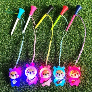 Mntt Tee cao su 8.3cm, phụ kiện golf ngăn ngừa mất, bền, hình chó, chèm vào cỏ