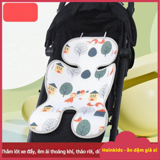  Đệm Lót Xe Đẩy Ghế Ăn Dặm Đệm Lót Thoáng Khí Êm Ái đệm Lót đa Dụng Tháo Rời Dễ Vệ Sinh Cho Bé đệm Xe đẩy Ghế ăn 