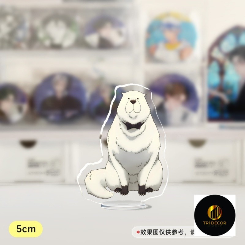 
Giá đỡ nhỏ nhiều lớp trong suốt Spy Play House Bond Folger Aniya the Dog 5cm