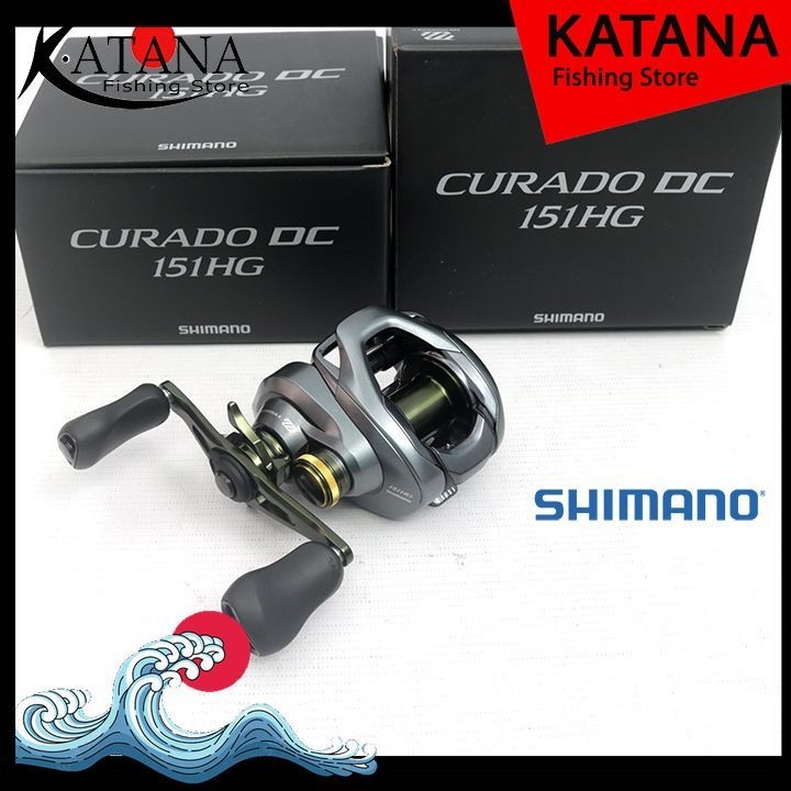 [Katana Fishing] Máy câu ngang Shimano Curado DC - Sức Mạnh Thời Đại Số
