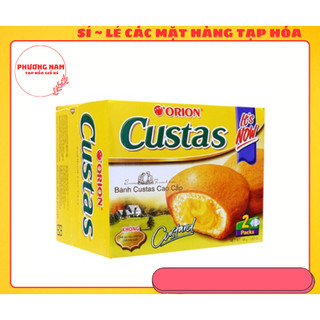 HỘP 2 CÁI BÁNH ORION CUSTAS KEM TRỨNG 47G