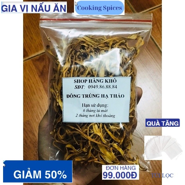 Hoa Đông trùng hạ thảo 100gr