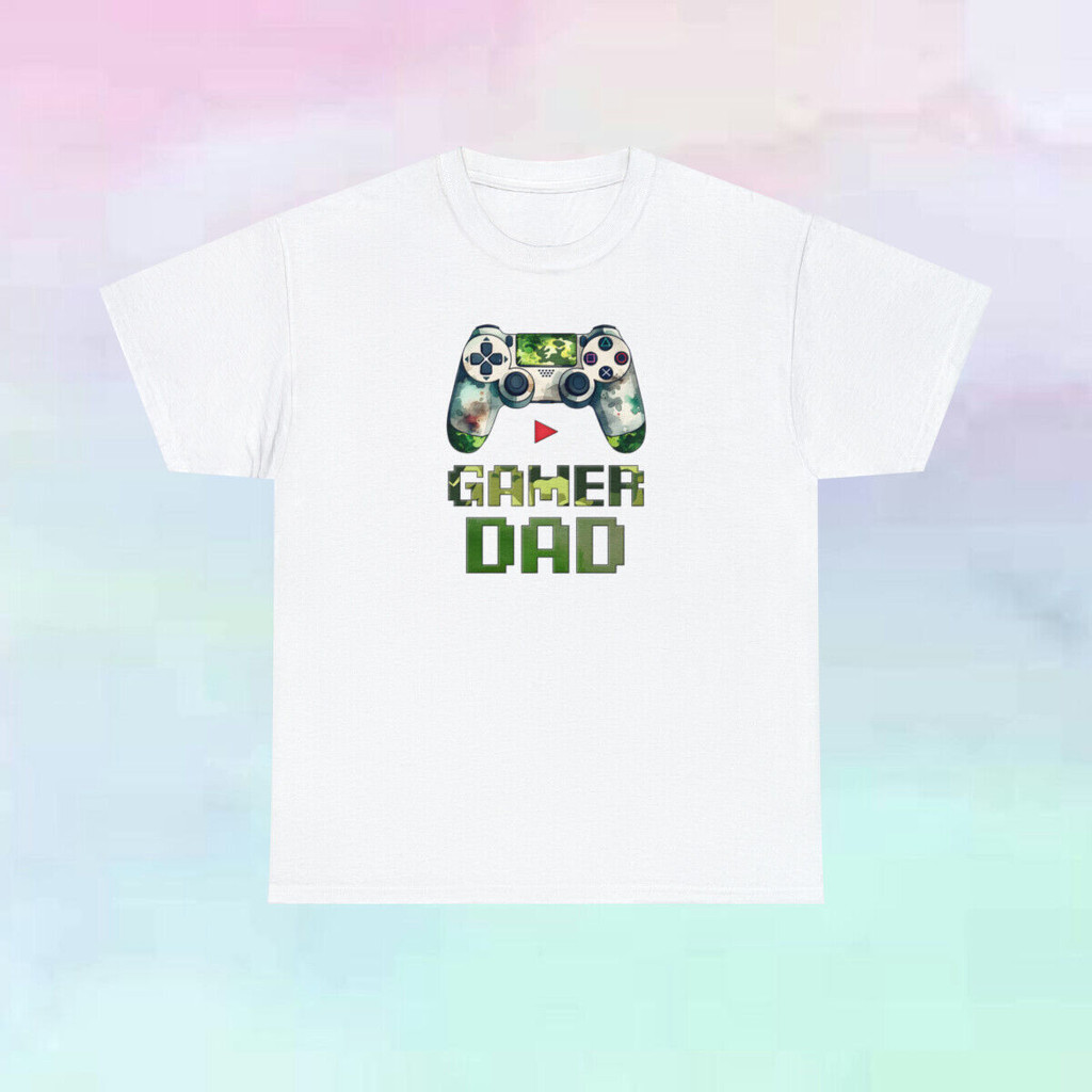 Áo thun họa tiết Gamer Dad Camo