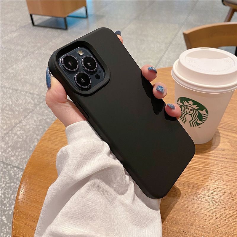 Ốp Lưng iPhone TPU Mềm Chống Bẩn Lót Nhung, Bảo Vệ Camera - iP 7/8/X/XS/XR/11/12/13/14/15/16/17/Mini/Plus/Pro/Max/Air | BigBuy360 - bigbuy360.vn