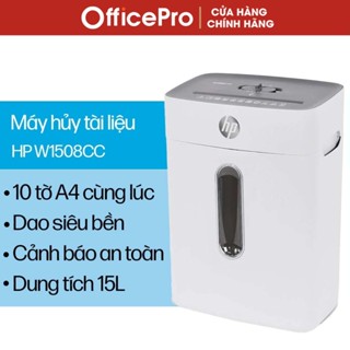 Máy hủy tài liệu văn phòng HP W1508CC