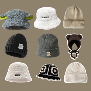 Mũ nón len nữ Hàn Quốc AAA iLita bucket lông cừu ulzzang đẹp mùa đông thời trang đủ màu trắng, nâu, be