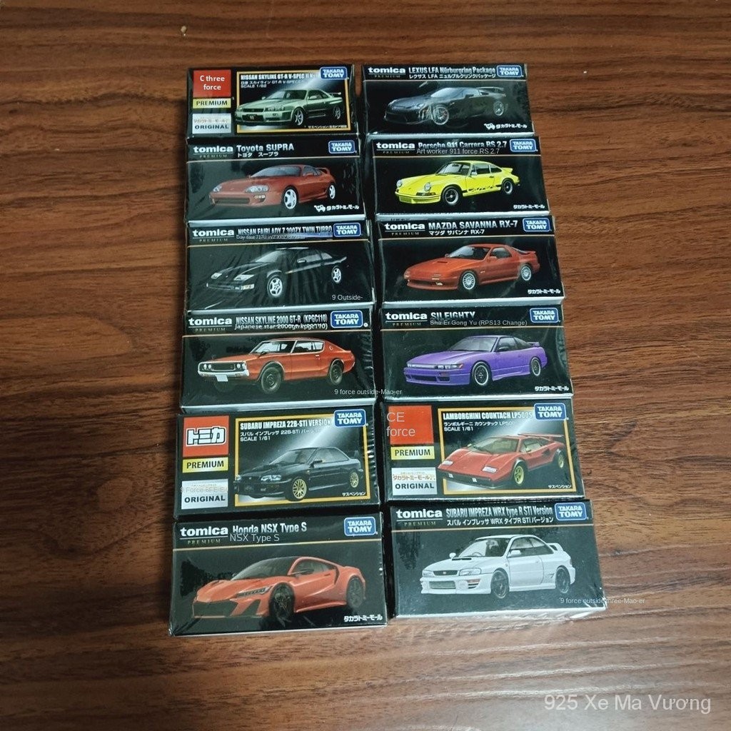 Mô hình xe tải Domei phiên bản Nhật Bản chính hãng xe hợp kim Lamborghini Beetle GTR Subaru Nissan m