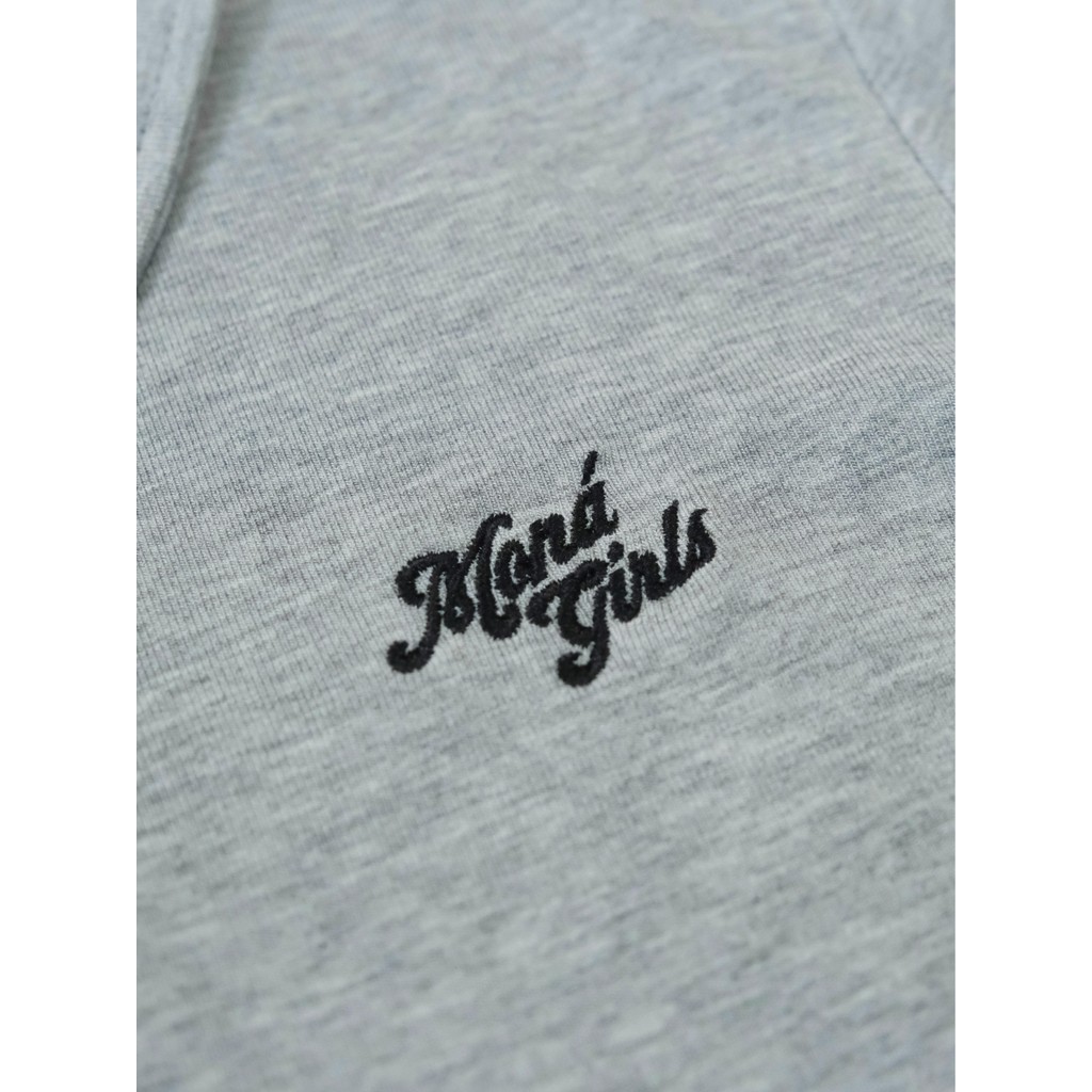 Áo polo nữ MONÁ ôm dáng tay ngắn hoạ tiết thêu logo Moná Girls - NELLY VER TAY NGẮN | BigBuy360 - bigbuy360.vn