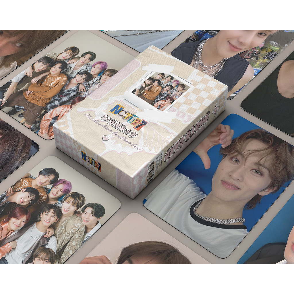 50-119 chiếc NCT 127 DREAM Laser Hologram Lomo Cards CHENLE Wish WayV JISUNG Jeno HAECHAN DongHyuck 