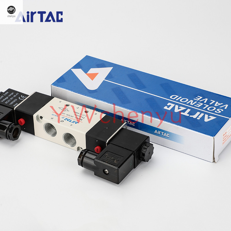 Van điện từ hai trục AirTAC 4V220-08 DC24V AC220V