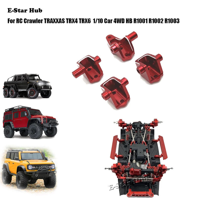 Ghế cố định thanh giằng trục trước và sau cho bánh xích RC TRAXXAS TRX4 TRX6 1 / 10 Xe 4WD HB R1001 
