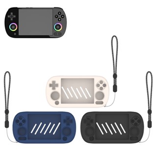  Ốp Silicon Cho Máy Chơi Game ANBERNIC RG40XX H Chống Trầy Xước Có Thể Giặt Được Chống Sốc Vỏ Bảo Vệ Cho ANBERNIC RG40XX H Có Dây Buộc Phụ Kiện Bảo Vệ Thả 