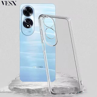 Ốp Điện Thoại Nhựa TPU Trong Suốt Chống Sốc Cho OPPO A98 A96 A95 A92 A79 A78 A77 A77s A76 A74 A60 A58 A57 A53 A38 A18 A17 A17K A16 A15 A12 A5 A5x A3 A3x Pro 4G 5G 2025