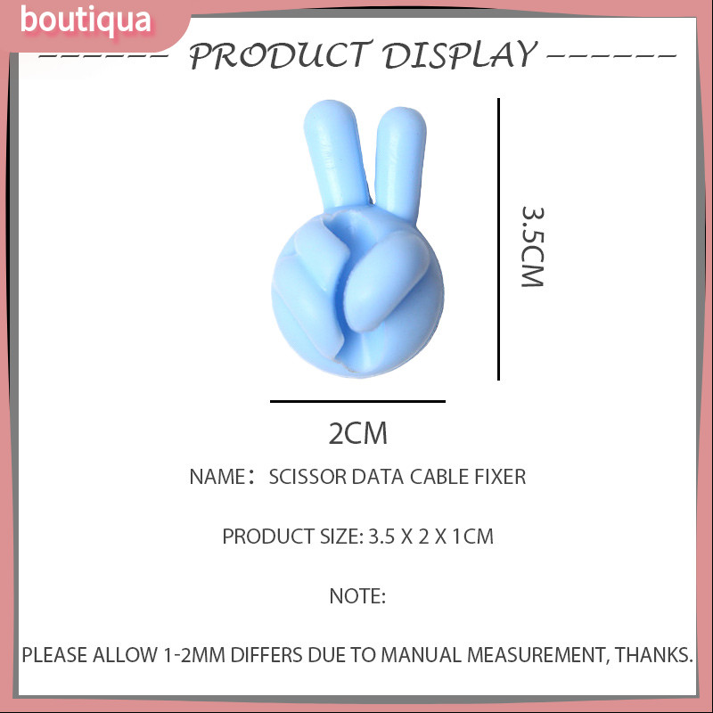 Bộ sắp xếp cáp để bàn Lưu trữ cáp dữ liệu Hiện vật Cáp sạc điện thoại di động Fixer-BA | BigBuy360 - bigbuy360.vn