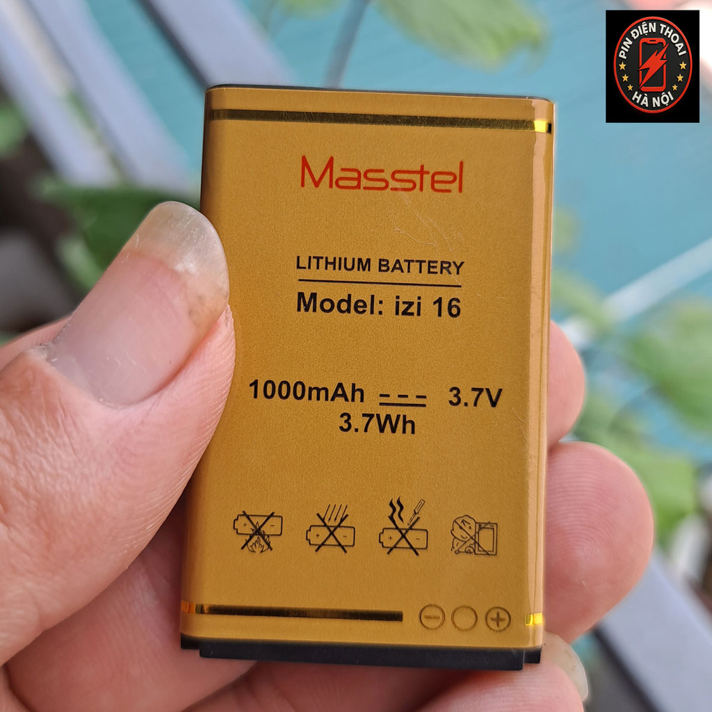 Pin Mastel IZI 16 - Dung lượng 1000 mAh - Thiết kế tiêu chuẩn