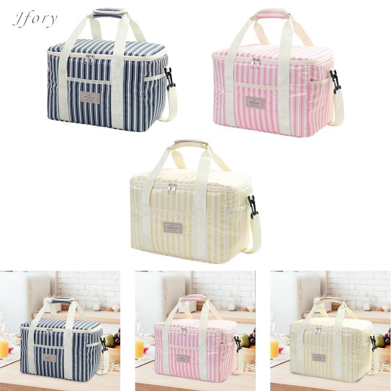 Jfory Cách Nhiệt Túi Ăn Trưa Làm Mát Tote Làm Mát Chống Rò Rỉ Hộp Đựng Hộp Cơm Trưa Cho Nữ Nam Văn Phòng Xuân Hè Dã Ngoại Du Lịch