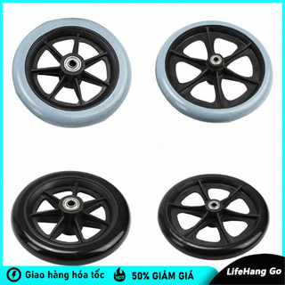 Bánh Xe Lăn 6/7/8 Inch Linh Hoạt Thay Thế Cho Xe Lăn Trước