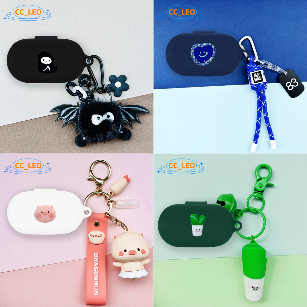 For Soundpeats Breezy Case Silicone Soft Case Suitable for Soundpeats Breezy Shockproof Shell Case C