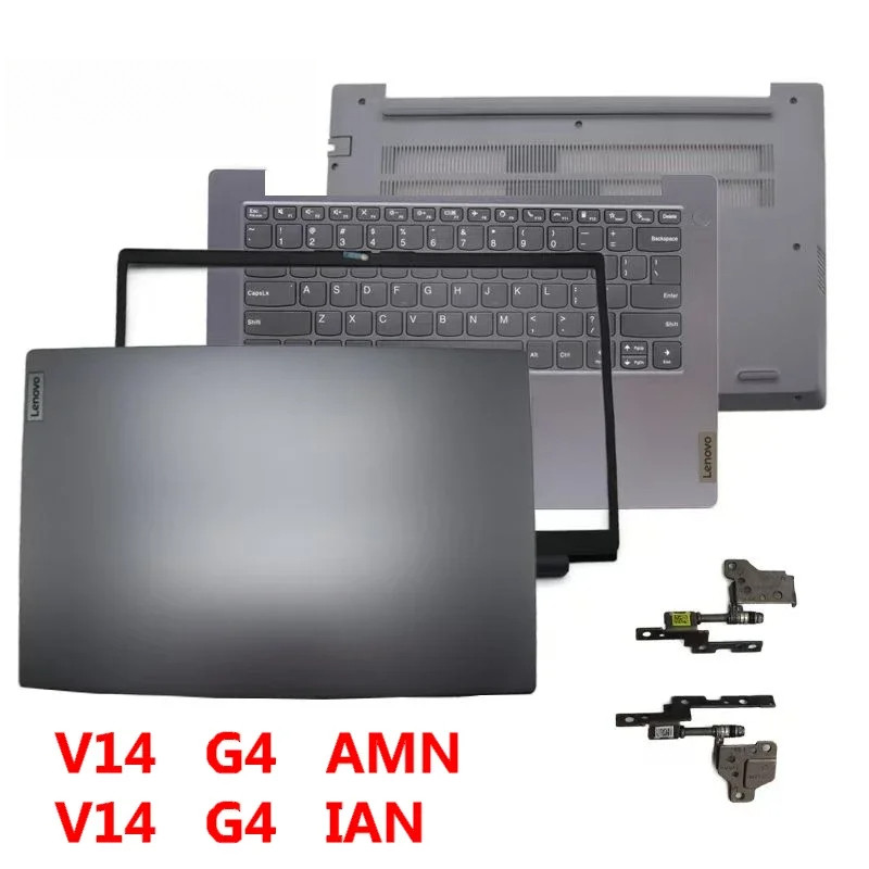 Vỏ Laptop Mới Cho lenovo V14 G4 IRU IAH ABP Vỏ LCD bezel palmrest in hoa đáy vỏ dưới bản lề bàn phím