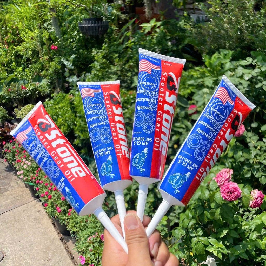 Combo 4 Nhớt Lap Chống Hú Cho Xe Tay Ga Bsfone Scooter Gear Oil 120ml 85w140 Nguyên Liệu Nhập Khẩ Mỹ