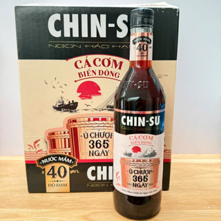 Nước Mắm Chinsu Cá Cơm Biển Đông Ủ Chượp 365 Ngày 40 độ đạm 700ml/chai