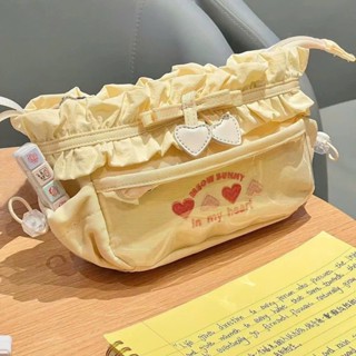   Tặng sticker gấu trúc capybara  Túi đựng bút cỡ lớn nhiều ngăn KAMI TB30  túi đựng mỹ phẩm Hộp bút 