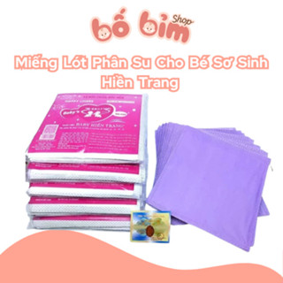  Miếng lót phân su cho bé sơ sinh Hiền Trang giấy lót phân su set 20 tấm - Shop Bố Bỉm 